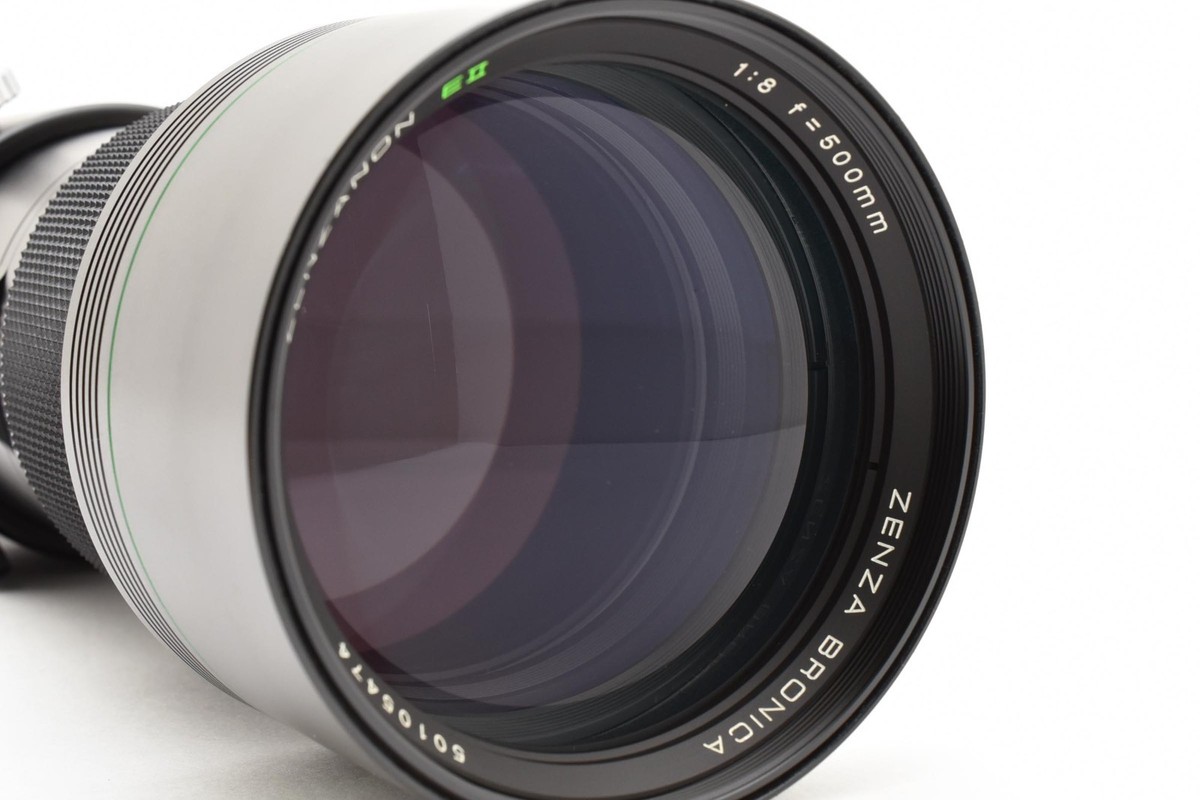 RARE! ZENZA BRONICA ZENZANON E II 500mm f/8 MF Telephoto Lens ETR