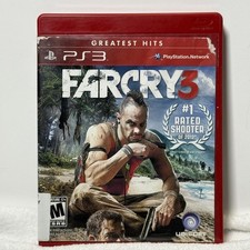 Far Cry 3 Greatest Hits PS3 PlayStation 3 Ubisoft Game Disc Case