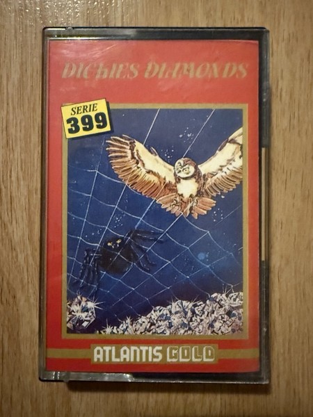 Commodore 64/128 C64 Game - Dickies Diamonds By Atlantis Gold 1985