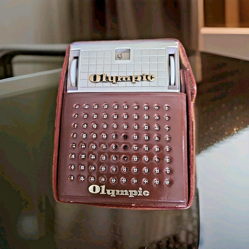 Olympic Model 780 Transistor Radio and Display Case