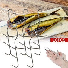 10x Mładzonka HACZYKI, haczyki do wędkowania Ryby Haczyki do palenia Haczyki na mięso Wędzarnia DHL