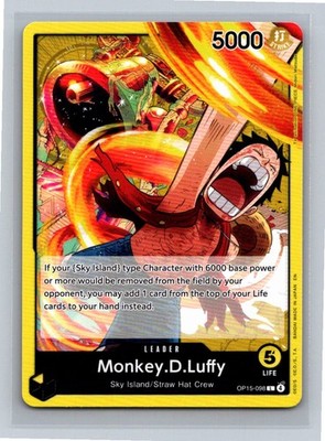 Monkey.D.Luffy () OP15-098 Adventure on Kami's Island L NM
