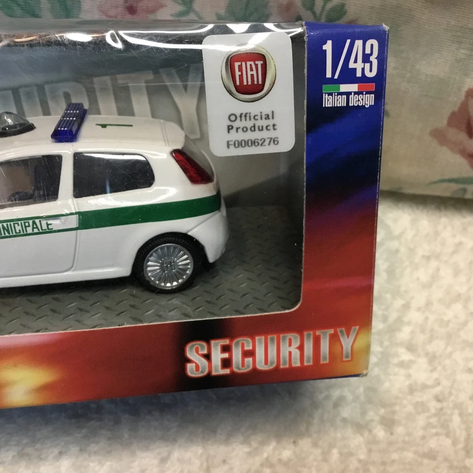 Mondo Motors Security 1/43 Voiture Fiat Punto Polizia Municipale #1 - Image 2 of 4