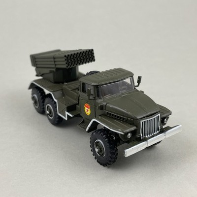 BM-21 Grad USSR Diecast Tank De Agostini 1/72 Scale, Russian tanks