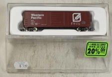 Western Pacific 50' Boxcar 38347, New Image, Life Like, Wrong Box