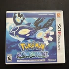 New ListingPokemon Alpha Sapphire Nintendo 3DS Complete CIB Tested Authentic Clean USA