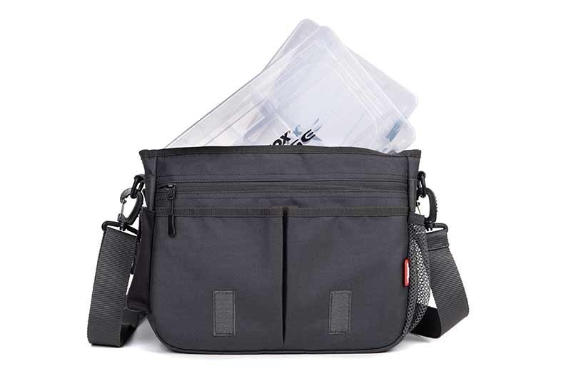 Fox Rage Messenger Bag - With 2 Tackle Boxes - Lure Fishing - NLU147