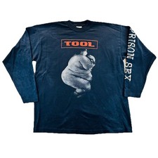Vintage Tool Band Shirt RARE Prison Sex Long Sleeve XL 1993 Screen Stars READ