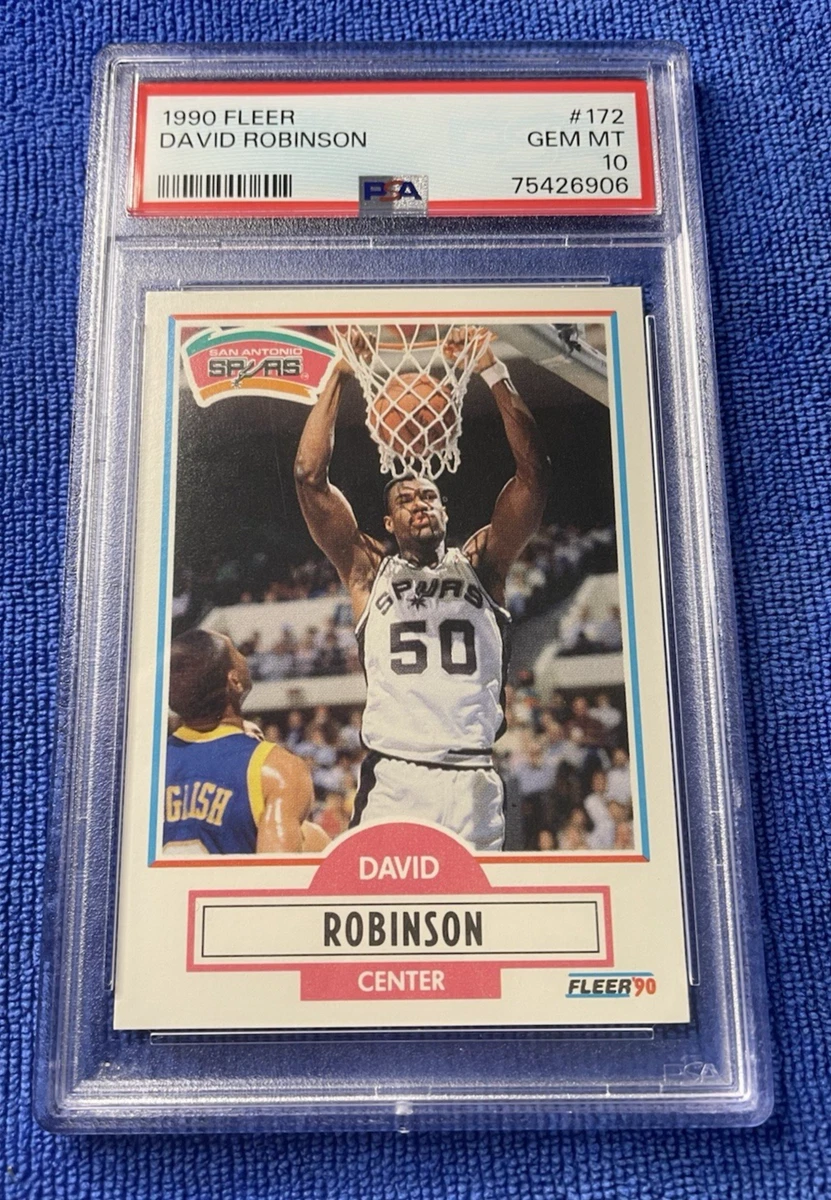 Fleer David Robinson Basketball San Antonio Spurs Sports Trading