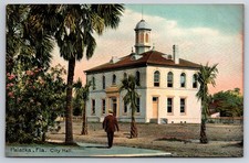 City Hall Building Palatka Florida FL c1910 Postcard