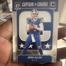 Panini 2024 Donruss Optic Captain in Charge Josh Allen #2 Buffalo Bills NFL