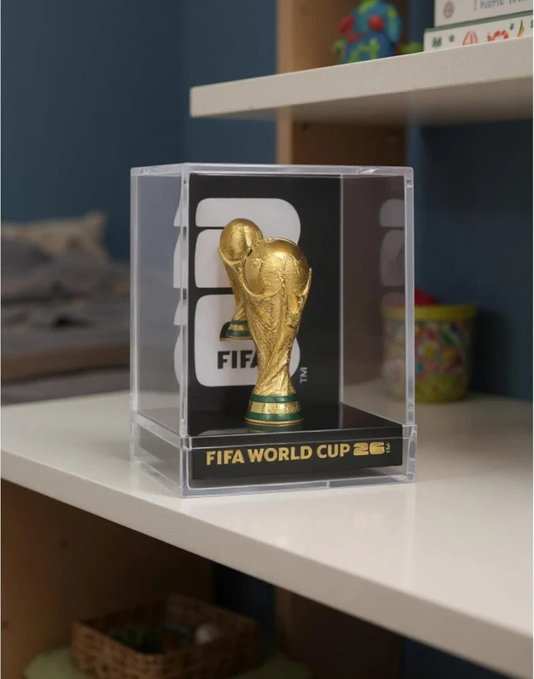 Official FIFA World Cup 2026 Edition - 3 Inch 3D Trophy inside a
