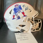 Rob Gronkowski New England Patriots Autographed Football Helmet Radtke Sports