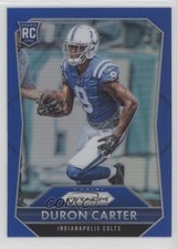 2015 Panini Prizm Rookies Blue Prizm Duron Carter #227 i5f