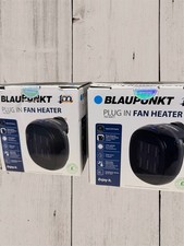 🔥 Blaupunkt Plug-In Fan Heater 700W x2 |  Portable Electric Heaters | Brand New