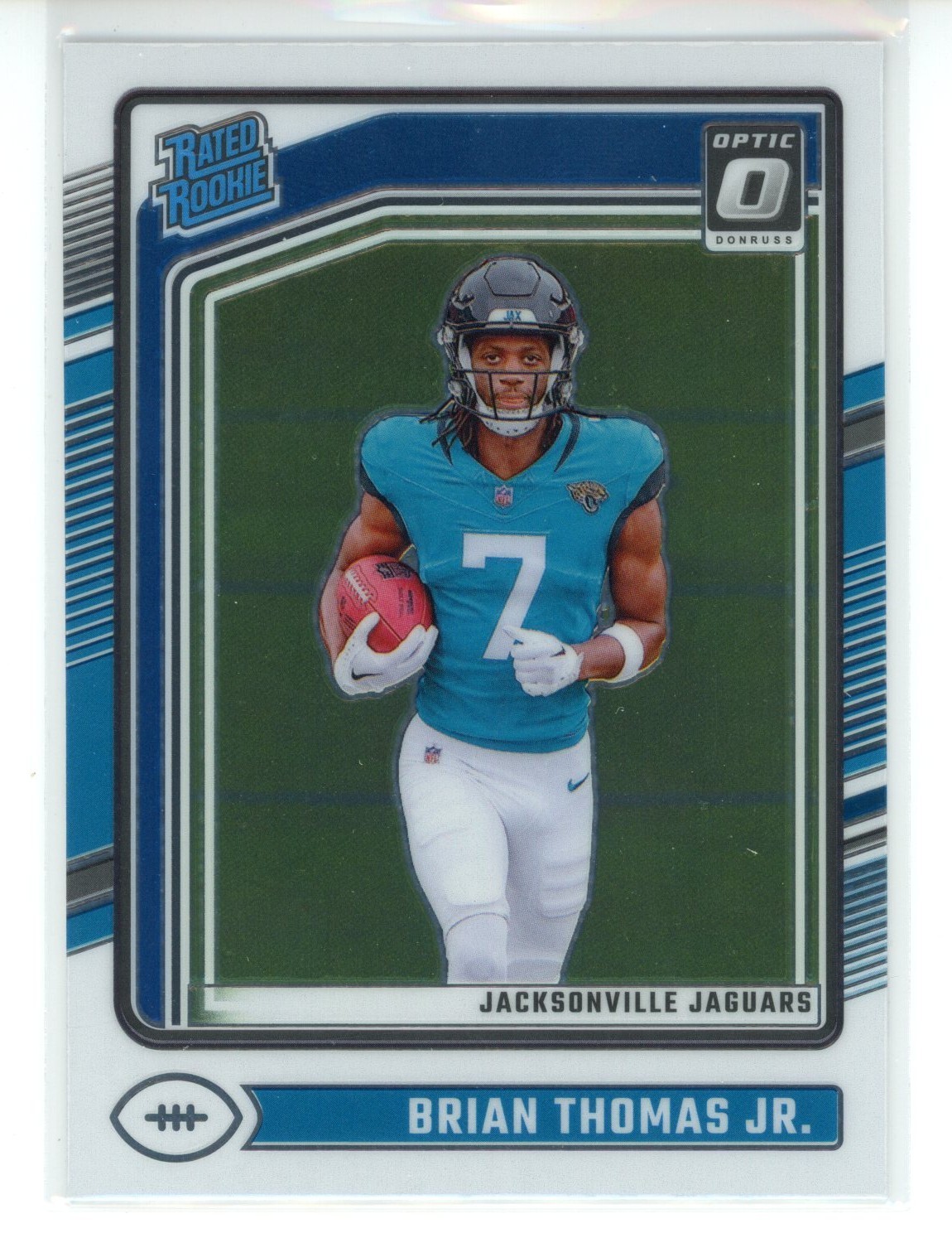 2024 Donruss Optic - Rated Rookie Brian Thomas Jr. #214 Jaguars (RC)