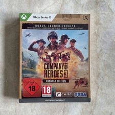 Company of Heroes 3: Console Edition (Microsoft Xbox Series X, 2023) NEW SEALED