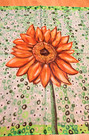 Mila & Such Graphic-Print 100% Silk Square Scarf Bandana 19.5" x 19.5" NEW — photo 2