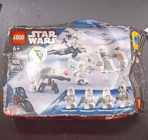 LEGO Star Wars Snowtrooper Battle Pack 75320 105pcs Scout Trooper Complete Set