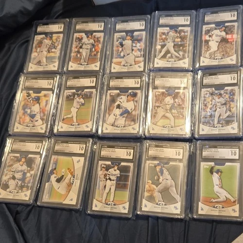15 Cgc 10 2024 Topps 50/50 Shohei Ohtani  Cards