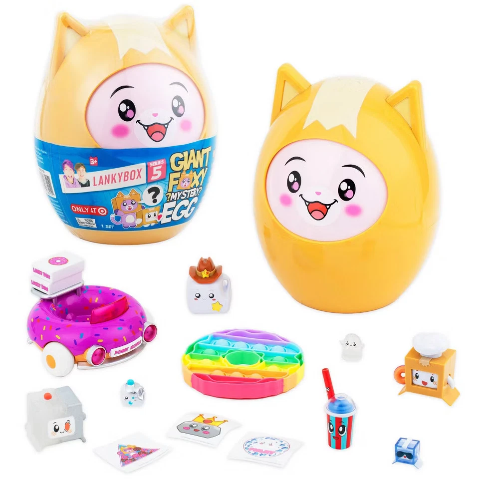 LankyBox Giant Foxy Mystery Egg Set