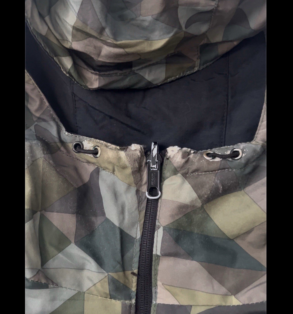 Pull & Bear Men’s Reversible Hooded Jacket Black … - image 14