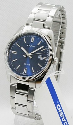   Casio MTP-1302PD-2AVEF Armbanduhr Herren Retro Edelstahl   