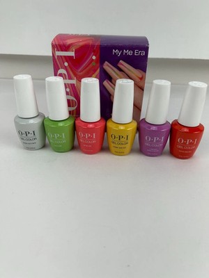 OPI Gel Polish My Me Era #1 Full Kit 6 Colors with Swatch Card New In Box
