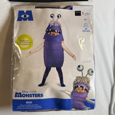 Disney Pixar Monsters Boo Deluxe Toddler Costume Size M 3T-4T Purple