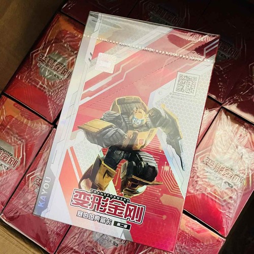 Kayou Hasbro Transformers 2023 18 Pack Booster Box TCG CCG NEW - Picture 2 of 12