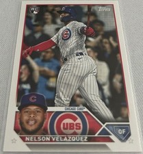 2023 Topps Update Series Baseball Nelson Velazquez Chicago Cubs Rookie #US31