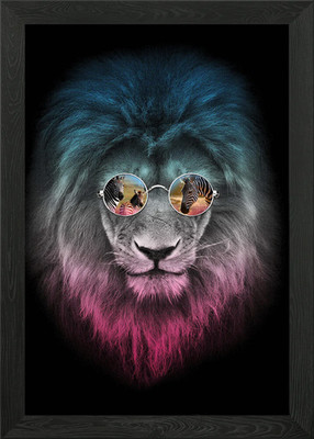 The Cool Hunter Framed Wall Art Poster Canvas Print Picture