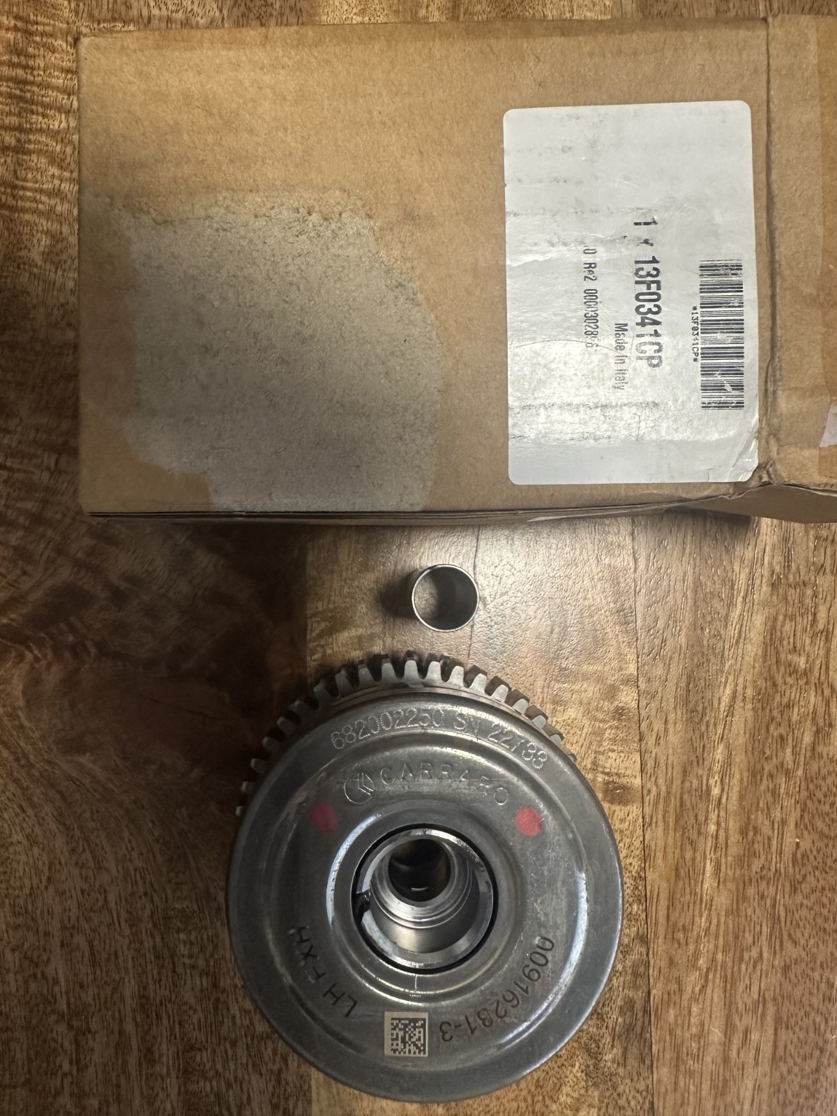 New Genuine McLaren 13F0341CP VCT Exhaust LH Cam Phaser Assembly OEM