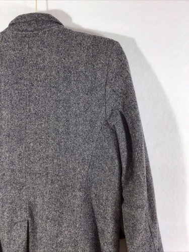 Vintage Pendleton Blazer Jacket Women's 12 Gray 100% Wool Made in USA - Picture 9 of 19