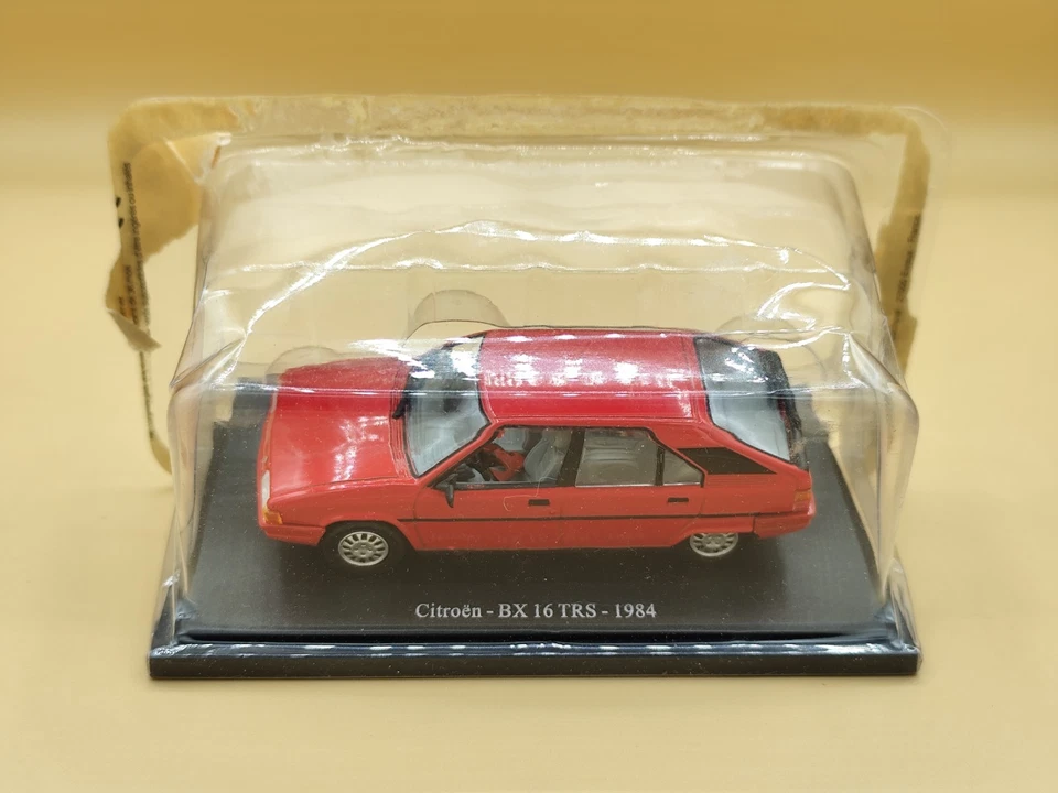 1/43 Citroën BX 16 TRS Rouge 1984 UH Universal Hobbies Défauts Issues - Photo 3/3