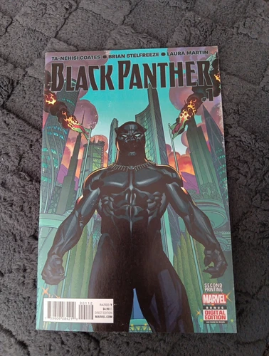 Black Panther #1 2nd Print  MARVEL 2016