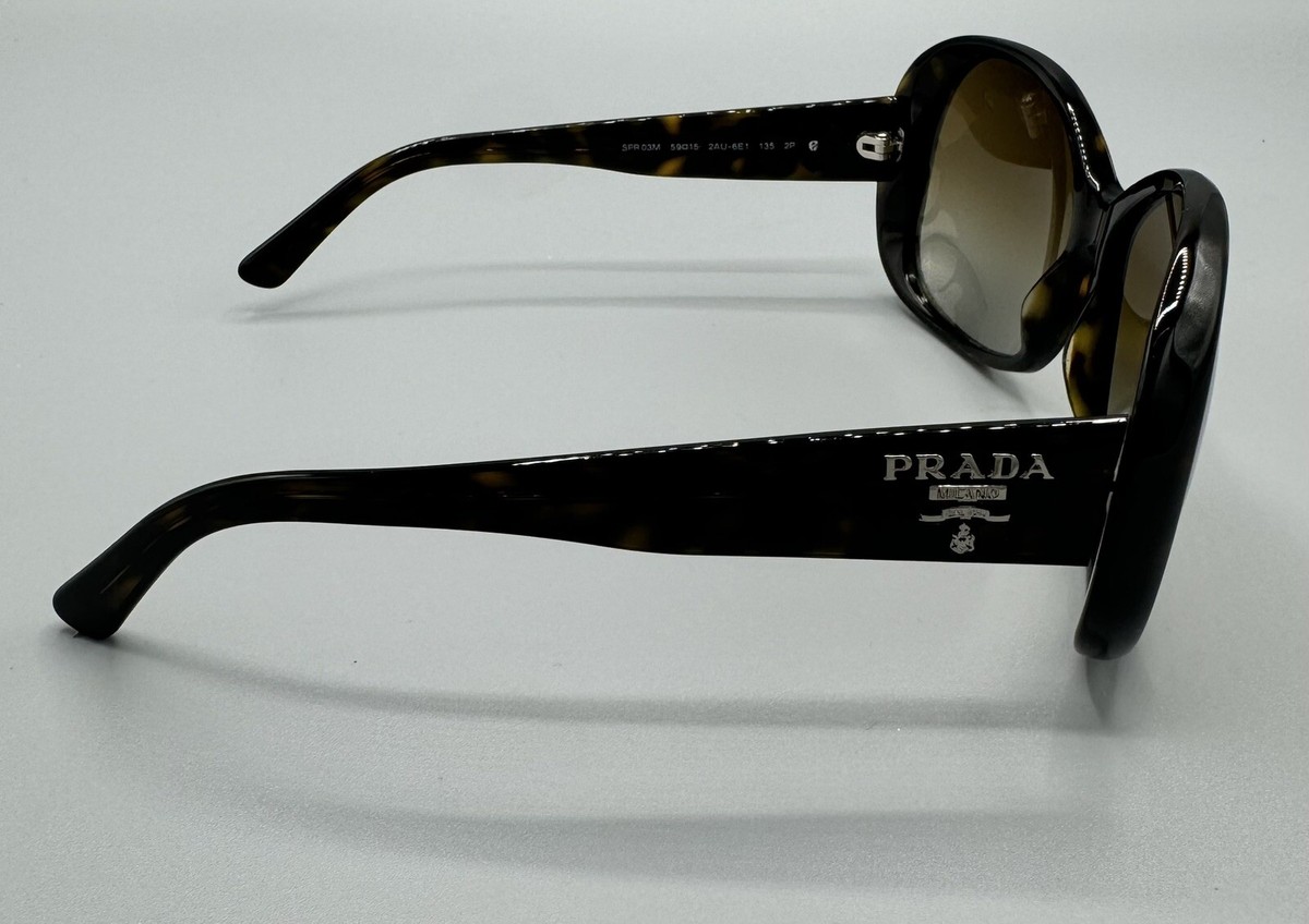 Prada SPR03M Brown Sunglasses Authentic Designer Italy Full-Rim Prada - PR B03S Sunglasses | Specs Collective main image 4