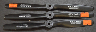 Master Airscrew Lot of 3 Propeller K2313 2315 KN0960 Windsor Vintage RC Part