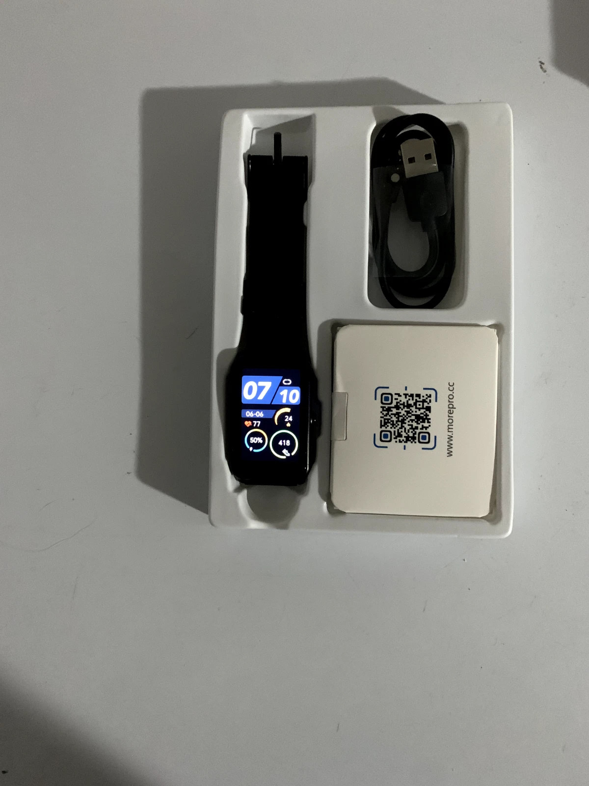 FITVII H86 Unisex pink, Fitness Tracker Touchscreen Bluetooth Android Smartwatch