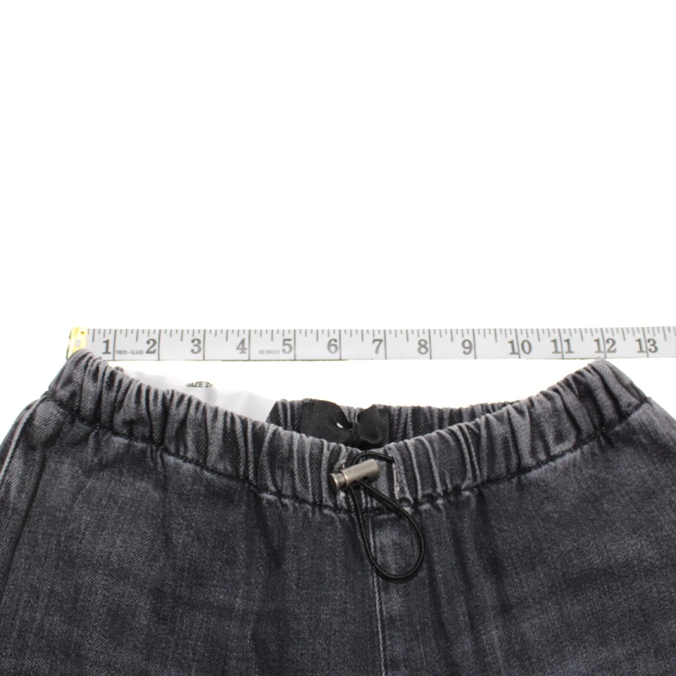 Pantalones de chándal informales de patinador 3x1 nuevos con etiquetas con cordones talla 27 EE. UU. en gris oscuro Foto 4 de 4