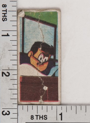 Carta da gioco tradizionale giapponese Menko Tetsujin 28 Go vintage da collezione B067 - Foto 1 di 2