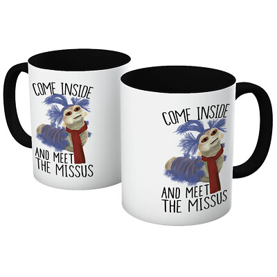Labyrinth The Worm Come Inside Meet Missus 80er Becher Tasse alle Farben Kaffee Tee