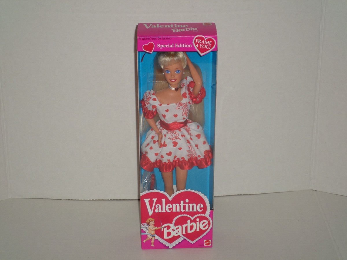 Valentine Barbie Doll Special Edition 1994 Mattel 12675 New In Box - Main Image