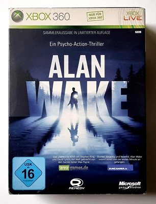 XBOX 360 - Spiel : ALAN WAKE Limited Collectors Edition  / PAL / komplett