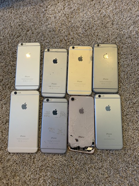 Apple iPhone 6 - 16GB - Silver (Unlocked) A1549 (CDMA ...