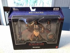 Masters Of The Universe Masterverse Revelation King Grayskull Deluxe Figure  New
