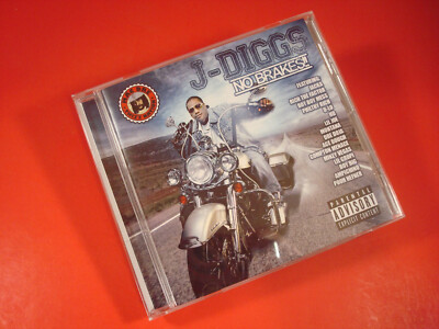 J-Diggs: No Brakes (NEW-Opened SUPER RARE CD) Jacka, Messy