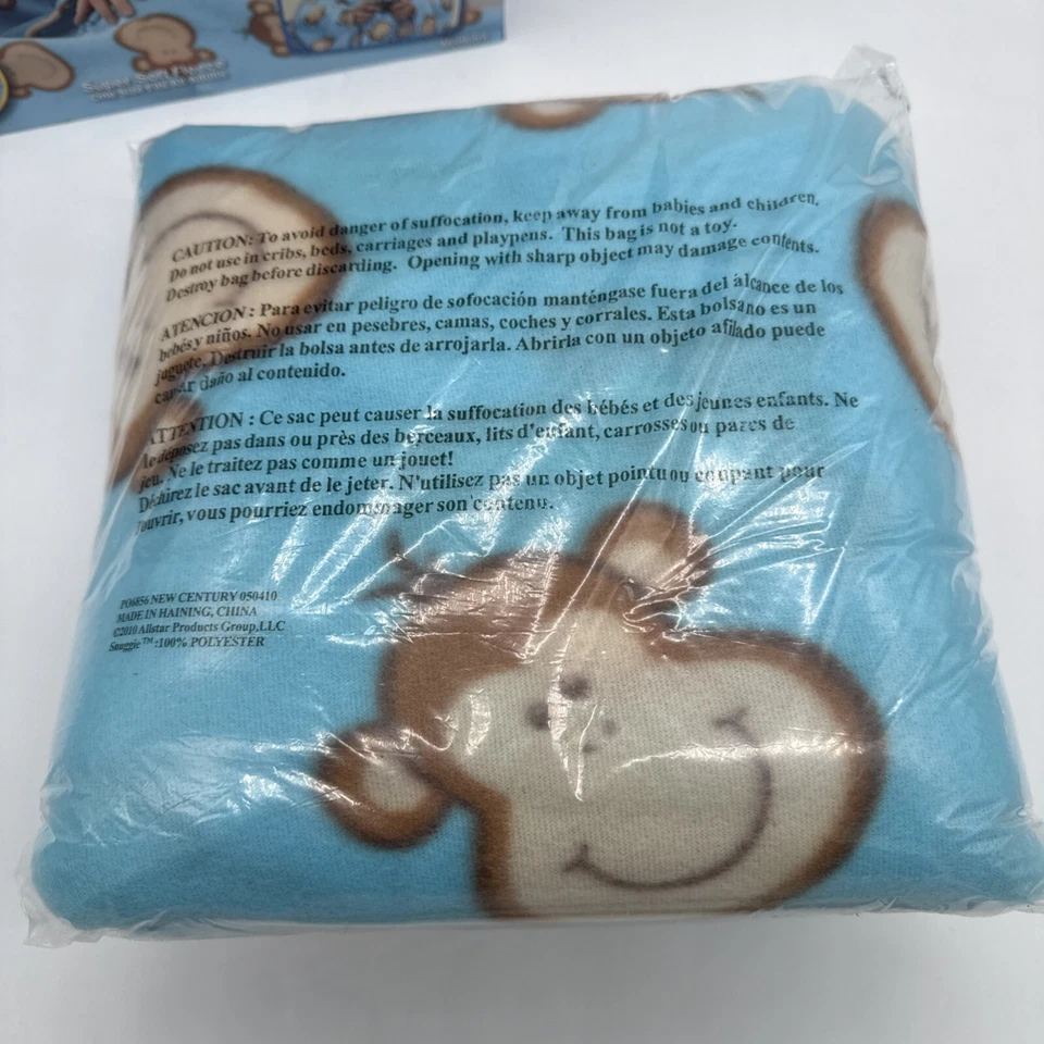 Принт Snuggie Monkey | Как показано по телевизору! - Один размер для взрослых - открытая коробка (см. фото) - Изображение 3 из 4