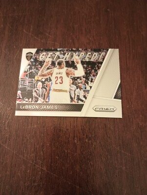 2017-18 Prizm (Get Hyped) #GH-LJ LeBron James (MINT)