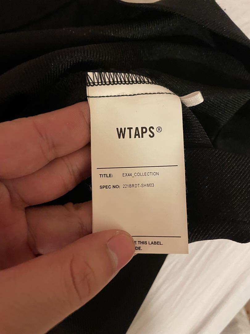 WTAPS WCPO Black Cotton Twill Shirt Size 02 New LS 221BRDT-SHM03 